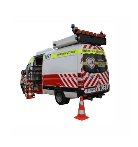 全自动路锥收放车