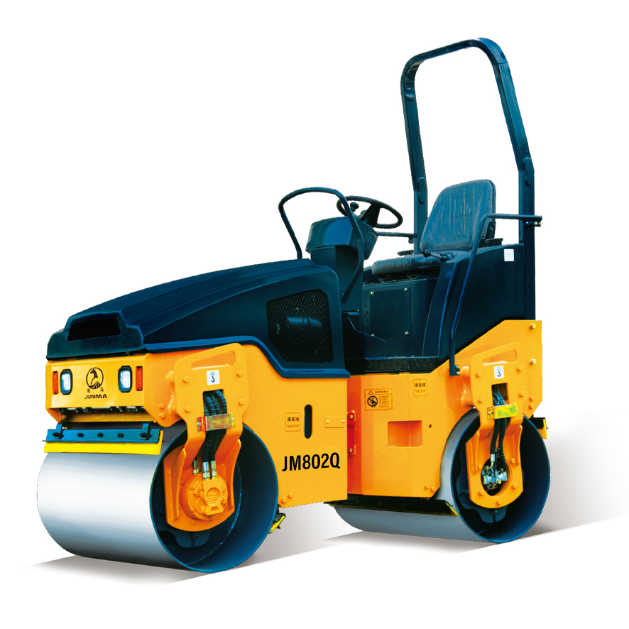JM802Q全液压双钢轮振动压路机